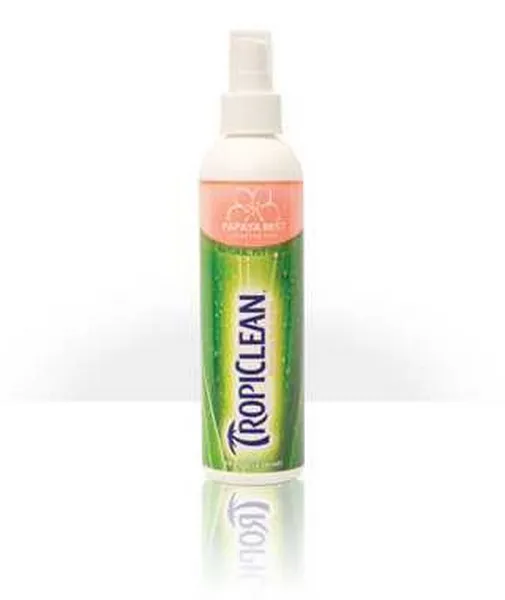 8 oz. Tropiclean Papaya Mist Deodorizing Pet Spray - Hygiene